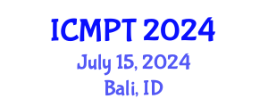 International Conference on Mycotoxins, Phycotoxins and Toxicology (ICMPT) July 15, 2024 - Bali, Indonesia