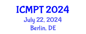 International Conference on Mycotoxins, Phycotoxins and Toxicology (ICMPT) July 22, 2024 - Berlin, Germany