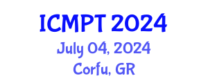 International Conference on Mycotoxins, Phycotoxins and Toxicology (ICMPT) July 04, 2024 - Corfu, Greece