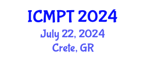 International Conference on Mycotoxins, Phycotoxins and Toxicology (ICMPT) July 22, 2024 - Crete, Greece