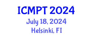 International Conference on Mycotoxins, Phycotoxins and Toxicology (ICMPT) July 18, 2024 - Helsinki, Finland
