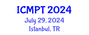 International Conference on Mycotoxins, Phycotoxins and Toxicology (ICMPT) July 29, 2024 - Istanbul, Turkey