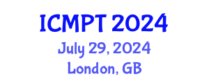 International Conference on Mycotoxins, Phycotoxins and Toxicology (ICMPT) July 29, 2024 - London, United Kingdom