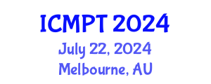 International Conference on Mycotoxins, Phycotoxins and Toxicology (ICMPT) July 22, 2024 - Melbourne, Australia