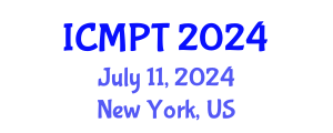 International Conference on Mycotoxins, Phycotoxins and Toxicology (ICMPT) July 11, 2024 - New York, United States