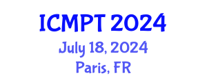 International Conference on Mycotoxins, Phycotoxins and Toxicology (ICMPT) July 18, 2024 - Paris, France