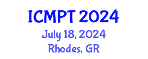 International Conference on Mycotoxins, Phycotoxins and Toxicology (ICMPT) July 18, 2024 - Rhodes, Greece