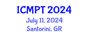 International Conference on Mycotoxins, Phycotoxins and Toxicology (ICMPT) July 11, 2024 - Santorini, Greece