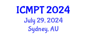 International Conference on Mycotoxins, Phycotoxins and Toxicology (ICMPT) July 29, 2024 - Sydney, Australia