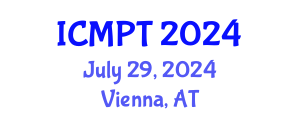 International Conference on Mycotoxins, Phycotoxins and Toxicology (ICMPT) July 29, 2024 - Vienna, Austria