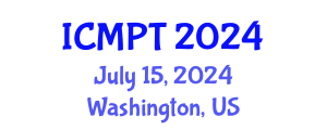 International Conference on Mycotoxins, Phycotoxins and Toxicology (ICMPT) July 15, 2024 - Washington, United States