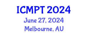 International Conference on Mycotoxins, Phycotoxins and Toxicology (ICMPT) June 27, 2024 - Melbourne, Australia