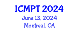 International Conference on Mycotoxins, Phycotoxins and Toxicology (ICMPT) June 13, 2024 - Montreal, Canada