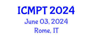 International Conference on Mycotoxins, Phycotoxins and Toxicology (ICMPT) June 03, 2024 - Rome, Italy