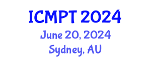 International Conference on Mycotoxins, Phycotoxins and Toxicology (ICMPT) June 20, 2024 - Sydney, Australia