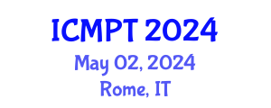 International Conference on Mycotoxins, Phycotoxins and Toxicology (ICMPT) May 02, 2024 - Rome, Italy
