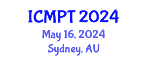 International Conference on Mycotoxins, Phycotoxins and Toxicology (ICMPT) May 16, 2024 - Sydney, Australia