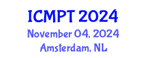 International Conference on Mycotoxins, Phycotoxins and Toxicology (ICMPT) November 04, 2024 - Amsterdam, Netherlands