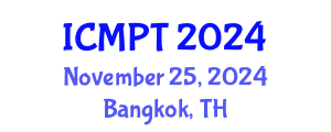 International Conference on Mycotoxins, Phycotoxins and Toxicology (ICMPT) November 25, 2024 - Bangkok, Thailand