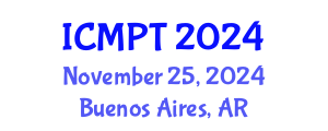 International Conference on Mycotoxins, Phycotoxins and Toxicology (ICMPT) November 25, 2024 - Buenos Aires, Argentina