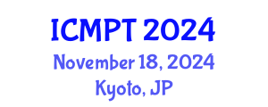 International Conference on Mycotoxins, Phycotoxins and Toxicology (ICMPT) November 18, 2024 - Kyoto, Japan