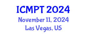 International Conference on Mycotoxins, Phycotoxins and Toxicology (ICMPT) November 11, 2024 - Las Vegas, United States