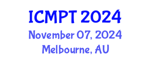 International Conference on Mycotoxins, Phycotoxins and Toxicology (ICMPT) November 07, 2024 - Melbourne, Australia