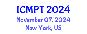 International Conference on Mycotoxins, Phycotoxins and Toxicology (ICMPT) November 07, 2024 - New York, United States