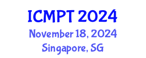 International Conference on Mycotoxins, Phycotoxins and Toxicology (ICMPT) November 18, 2024 - Singapore, Singapore