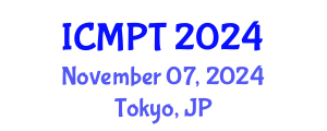 International Conference on Mycotoxins, Phycotoxins and Toxicology (ICMPT) November 07, 2024 - Tokyo, Japan