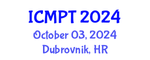 International Conference on Mycotoxins, Phycotoxins and Toxicology (ICMPT) October 03, 2024 - Dubrovnik, Croatia