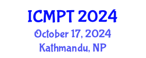 International Conference on Mycotoxins, Phycotoxins and Toxicology (ICMPT) October 17, 2024 - Kathmandu, Nepal