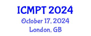 International Conference on Mycotoxins, Phycotoxins and Toxicology (ICMPT) October 17, 2024 - London, United Kingdom