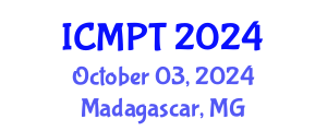 International Conference on Mycotoxins, Phycotoxins and Toxicology (ICMPT) October 03, 2024 - Madagascar, Madagascar