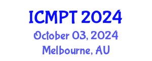 International Conference on Mycotoxins, Phycotoxins and Toxicology (ICMPT) October 03, 2024 - Melbourne, Australia