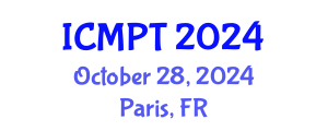International Conference on Mycotoxins, Phycotoxins and Toxicology (ICMPT) October 28, 2024 - Paris, France