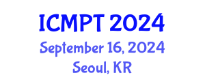 International Conference on Mycotoxins, Phycotoxins and Toxicology (ICMPT) September 16, 2024 - Seoul, Republic of Korea