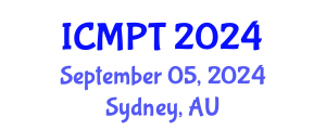 International Conference on Mycotoxins, Phycotoxins and Toxicology (ICMPT) September 05, 2024 - Sydney, Australia