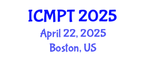 International Conference on Mycotoxins, Phycotoxins and Toxicology (ICMPT) April 22, 2025 - Boston, United States
