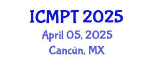International Conference on Mycotoxins, Phycotoxins and Toxicology (ICMPT) April 05, 2025 - Cancún, Mexico