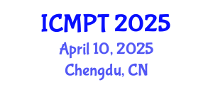 International Conference on Mycotoxins, Phycotoxins and Toxicology (ICMPT) April 10, 2025 - Chengdu, China