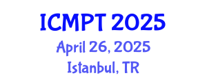 International Conference on Mycotoxins, Phycotoxins and Toxicology (ICMPT) April 26, 2025 - Istanbul, Turkey