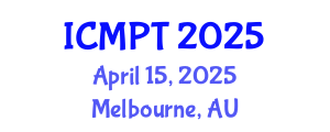 International Conference on Mycotoxins, Phycotoxins and Toxicology (ICMPT) April 15, 2025 - Melbourne, Australia