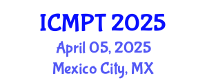 International Conference on Mycotoxins, Phycotoxins and Toxicology (ICMPT) April 05, 2025 - Mexico City, Mexico