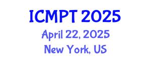 International Conference on Mycotoxins, Phycotoxins and Toxicology (ICMPT) April 22, 2025 - New York, United States