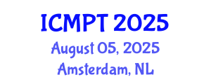 International Conference on Mycotoxins, Phycotoxins and Toxicology (ICMPT) August 05, 2025 - Amsterdam, Netherlands