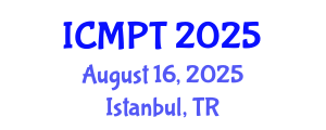 International Conference on Mycotoxins, Phycotoxins and Toxicology (ICMPT) August 16, 2025 - Istanbul, Turkey