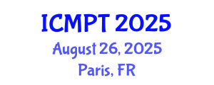 International Conference on Mycotoxins, Phycotoxins and Toxicology (ICMPT) August 26, 2025 - Paris, France