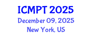 International Conference on Mycotoxins, Phycotoxins and Toxicology (ICMPT) December 09, 2025 - New York, United States