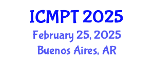 International Conference on Mycotoxins, Phycotoxins and Toxicology (ICMPT) February 25, 2025 - Buenos Aires, Argentina